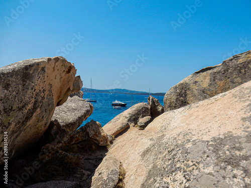 rocks in the sea