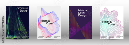 Cover design template set 