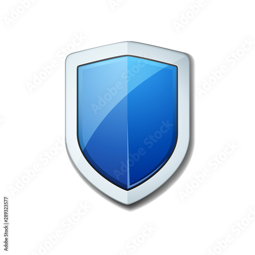 Free Download Blue Shield sign illustration - GFXLoad