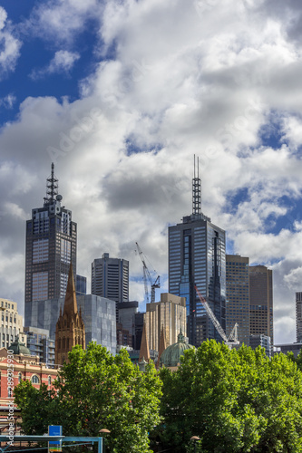 Melbourne CBD Skyline, Victoria, Australia