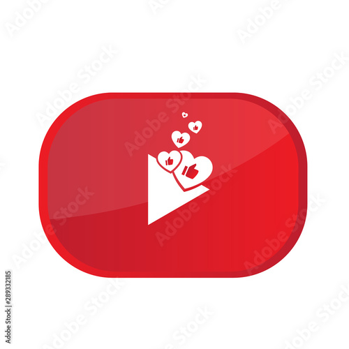 Like tube icons