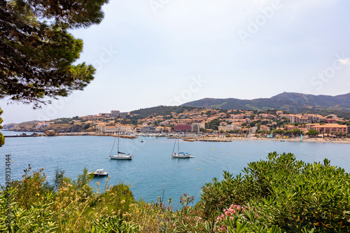  Seaside of Banyuls-sur-Mer, Pyrenees-Orientales, Catalonia, Languedoc-Roussillon, France