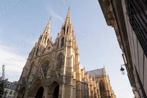 Photography Sainte-Clotilde basilica in Paris