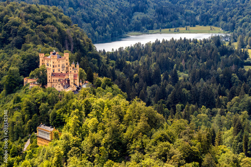 Hohenschwangau Castle , Bavarian Alps, Germany.	