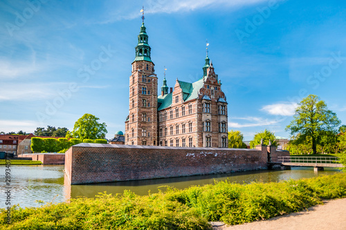Photography The Rosenborg Castle in Copenhagen, Denmark
