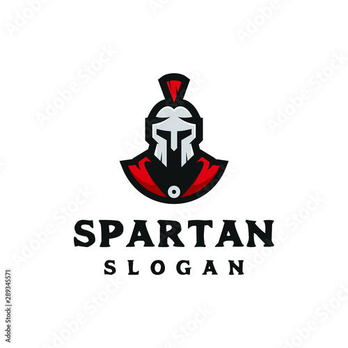 spartan logo design vector © Casper_99d