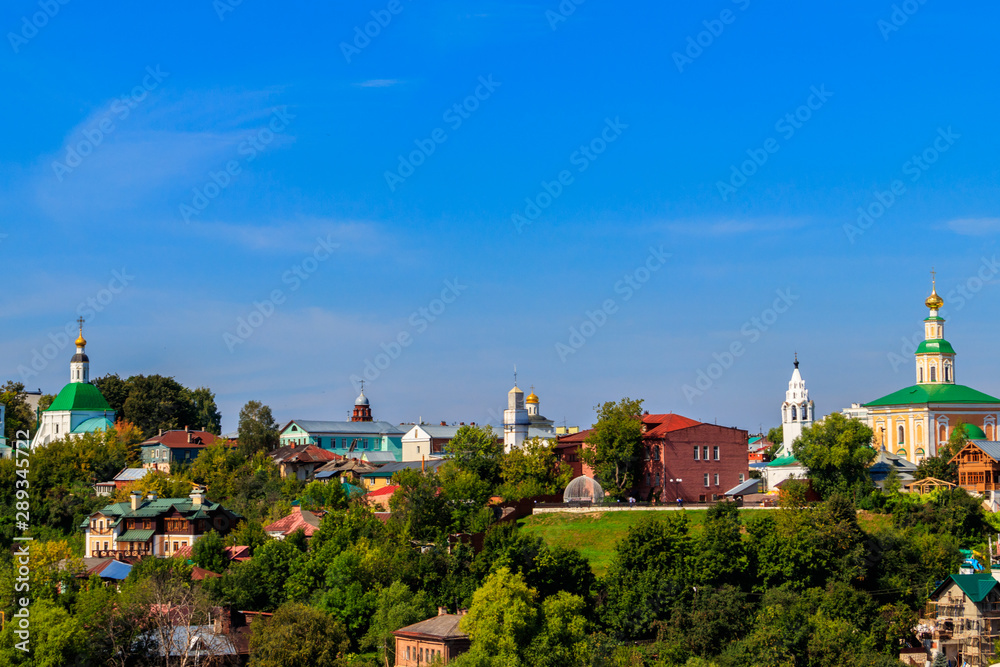 View of the Vladimir city in Russia