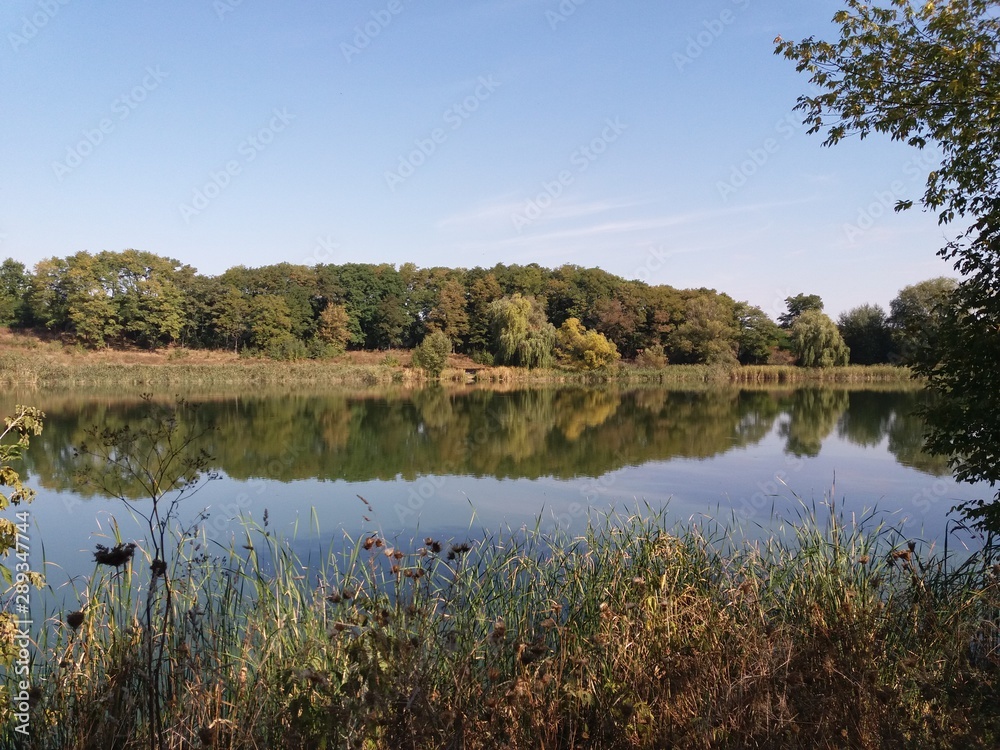 Nature.Water.sky.landskape.lake