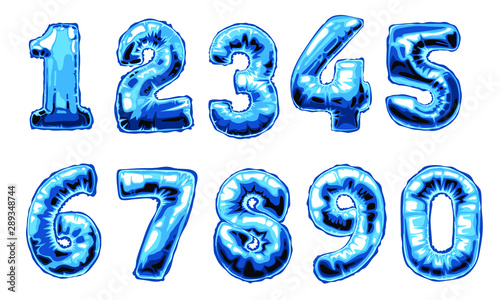 helium baloons numbers
