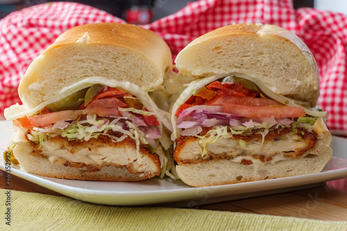 Italian Chicken Cutlet Sandwich