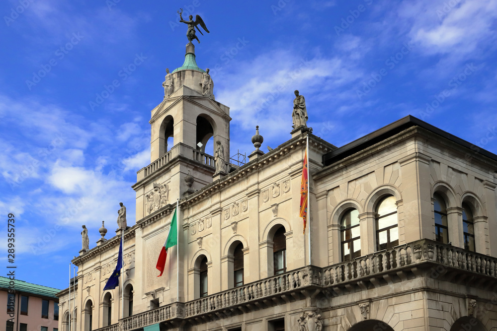 Palazzo Moroni, seat of the Municipality of Padua city in Italy