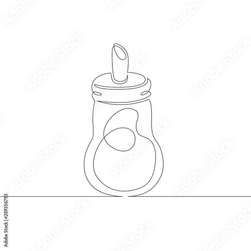 continuous single drawn line art doodle tea coffee set