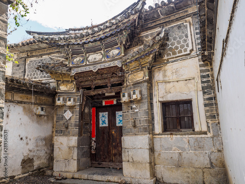 Old house in Xicheng, a small village near Dali (China).