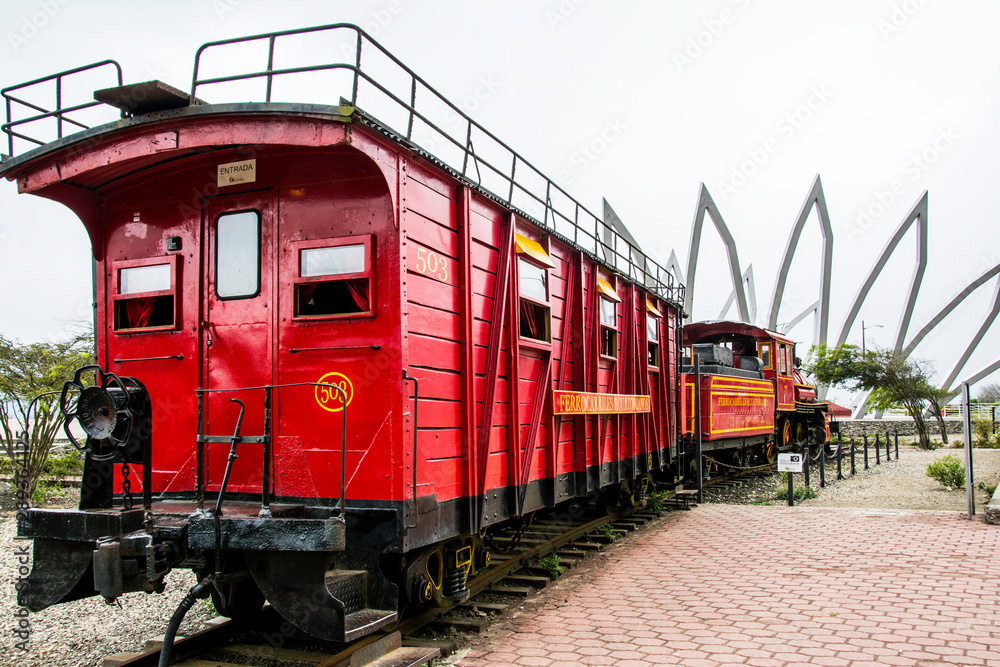 Tren ciudad Alfaro Montecristi