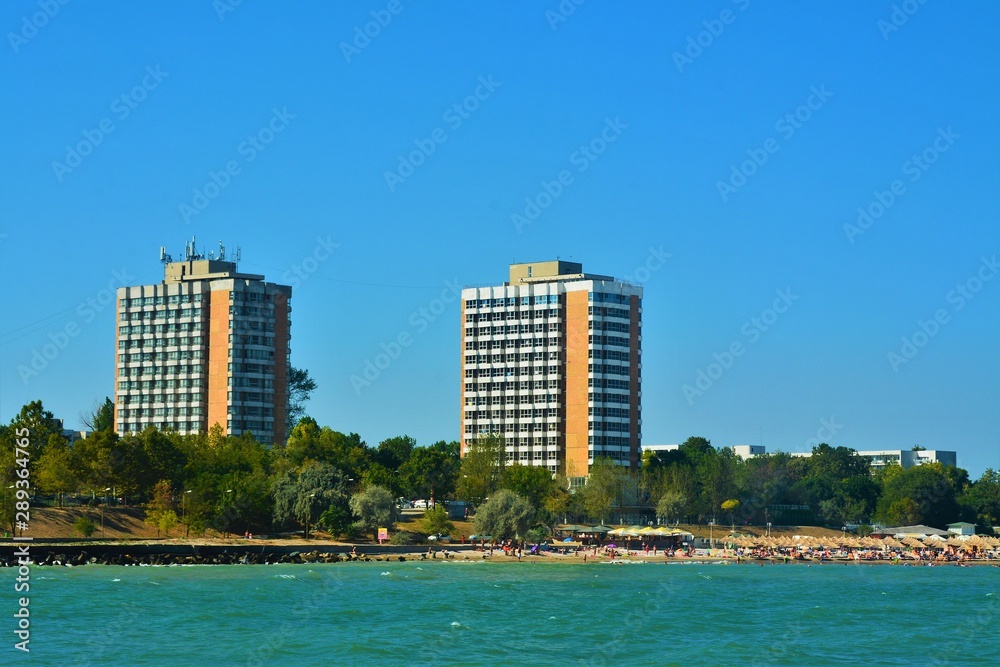 beach from Saturn resort - Romania 01.Sep.2019 beach from Saturn resort - Romania 01.Sep.2019