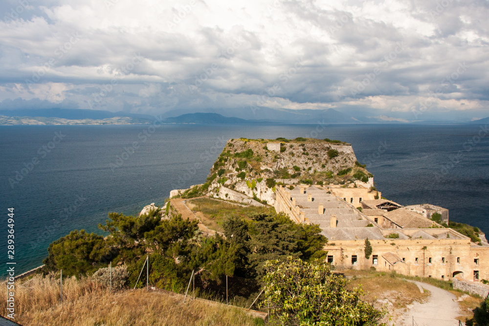 Alte Festung in Kerkyra auf Korfu