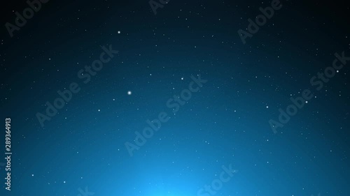 Wallpaper Mural Abstract random small dots flying on blue sky background. Torontodigital.ca