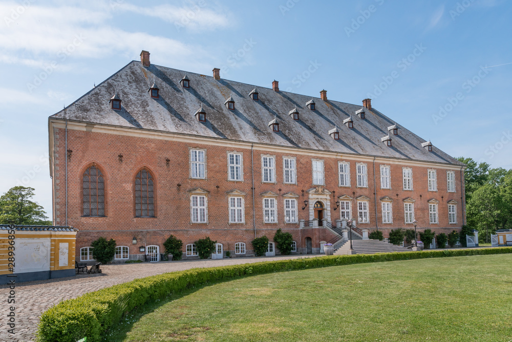Obraz premium the facade of Valdemar castle, Taasinge