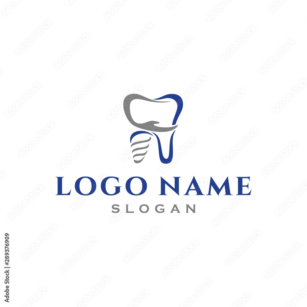 Implant dental mature or adult logo vector icon with tree leaf and hand . professional care and safety treatment experience Implant dental mature or adult logo vector icon with tree leaf and hand . professional care and safety treatment experience