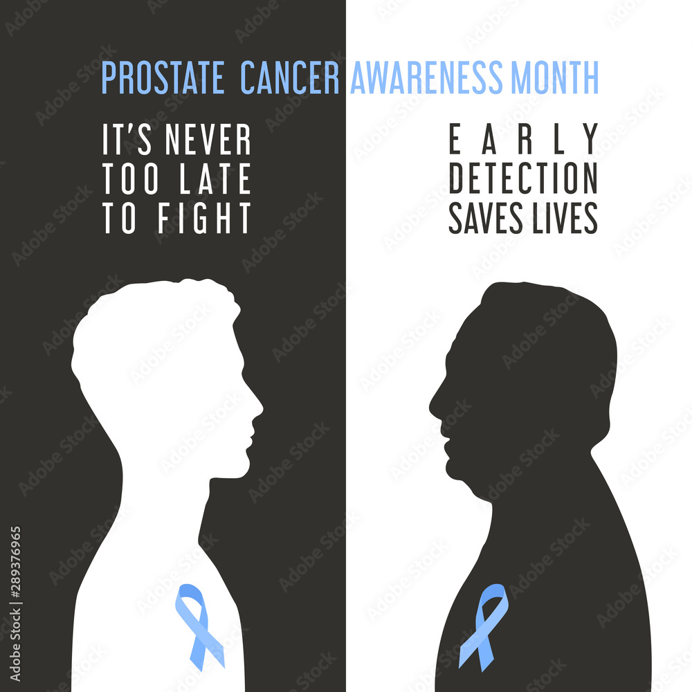 World Prostate Cancer month concept