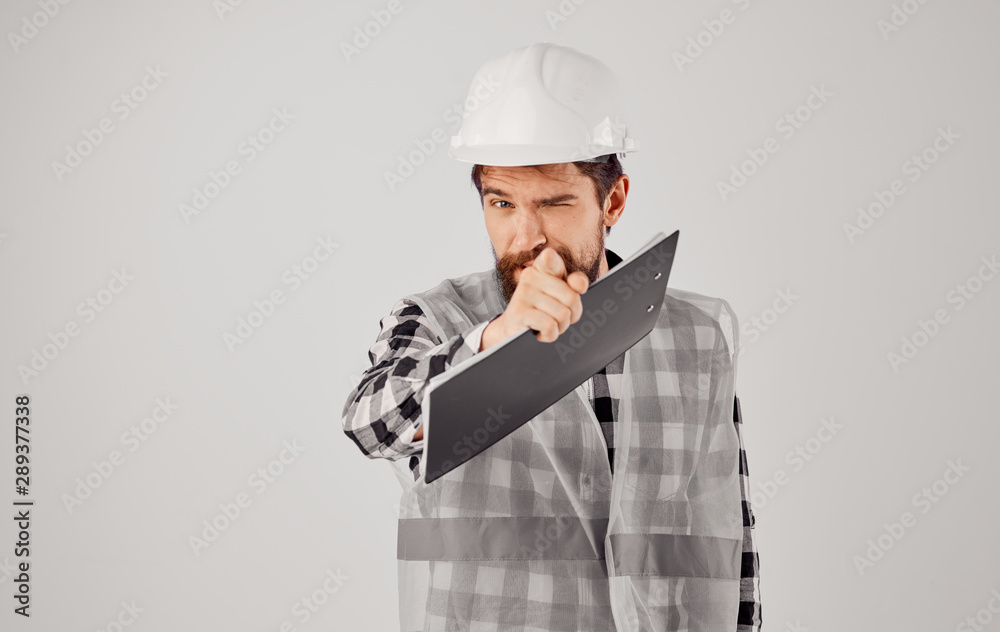 man with helmet and trowel man with helmet and trowel