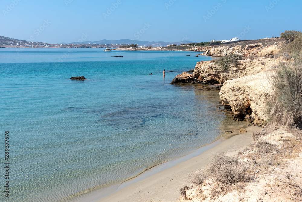 Marcello beach - Cyclades islands - Paroikia (Parikia) Paros - Greece