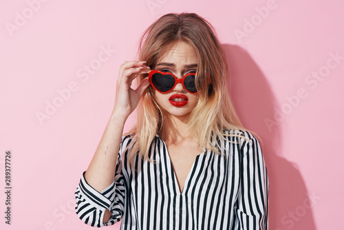 portrait of young woman in glasses © SHOTPRIME STUDIO