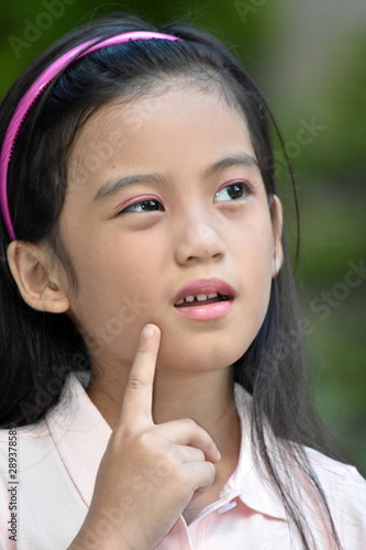 A Youthful Tween With Toothache