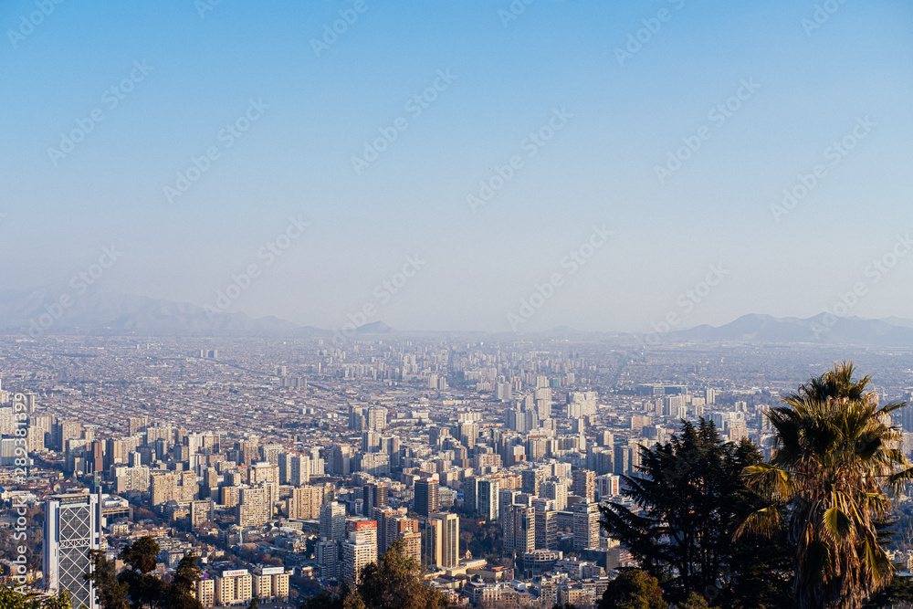 Obraz premium Santiago de Chile