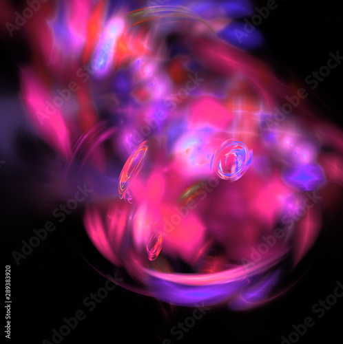 abstract background with bubbles