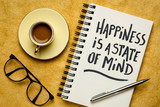 happiness is a state of mind
