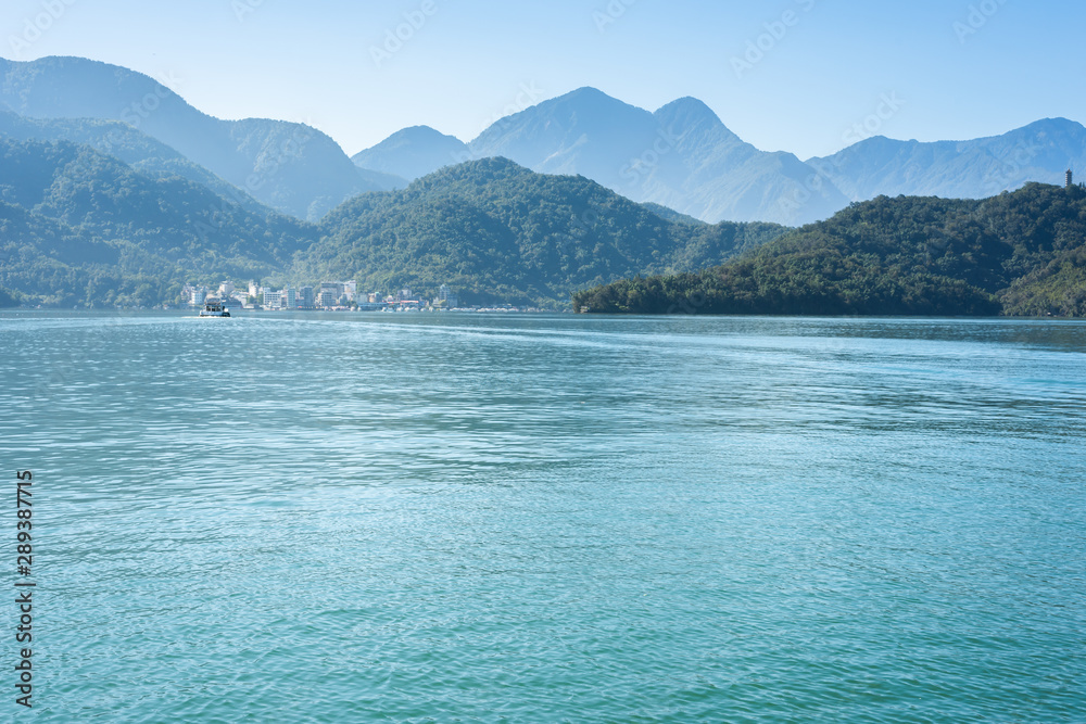 landscape of Sun Moon Lake