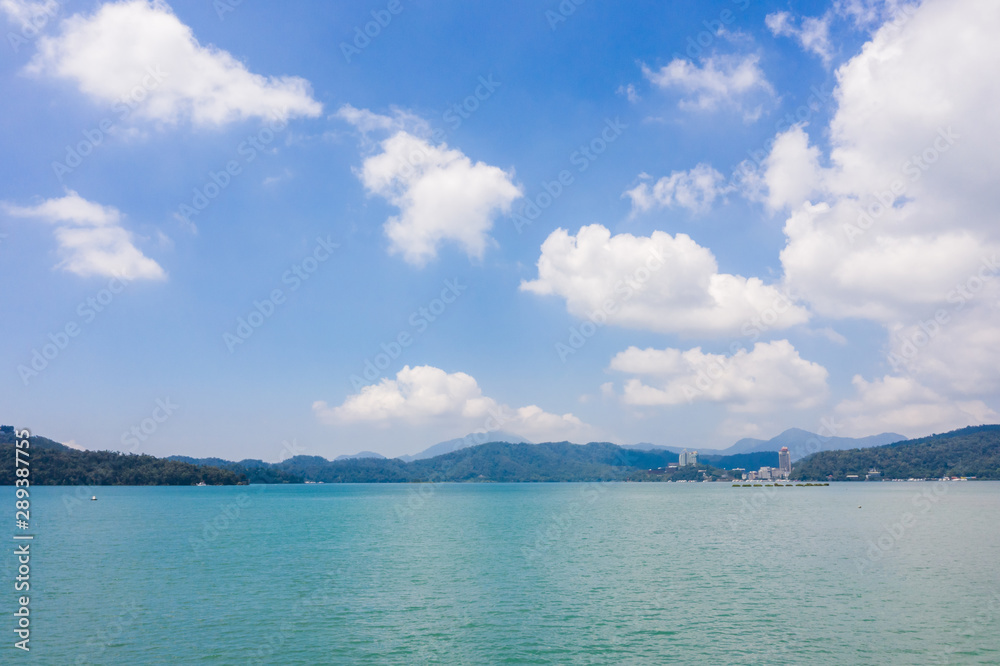 landscape of Sun Moon Lake