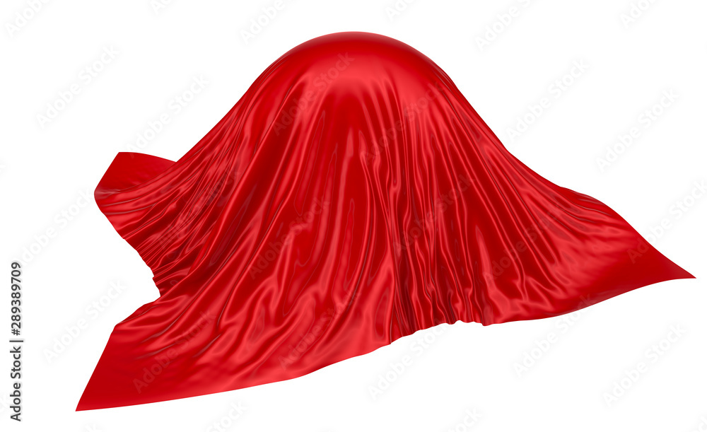 Flying ball covered with silk. Flying ball covered with silk.