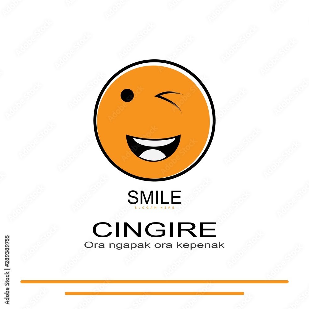 Smile icon Logo Vector Template Design Smile icon Logo Vector Template Design