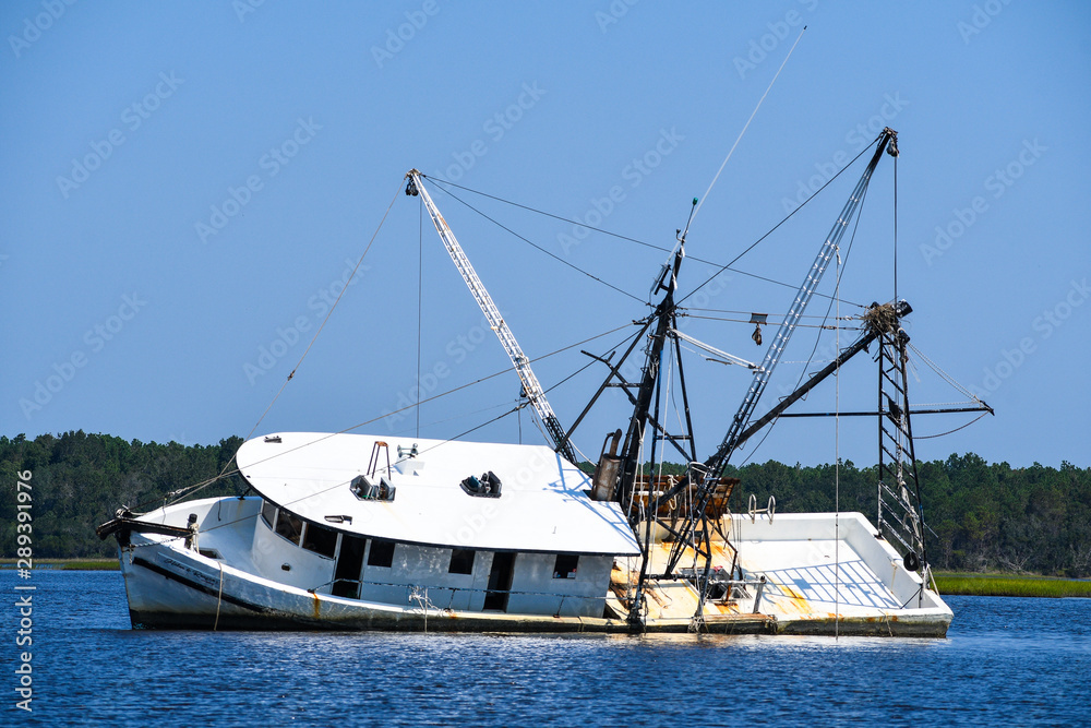 Shipwrecked Shrimpboat
