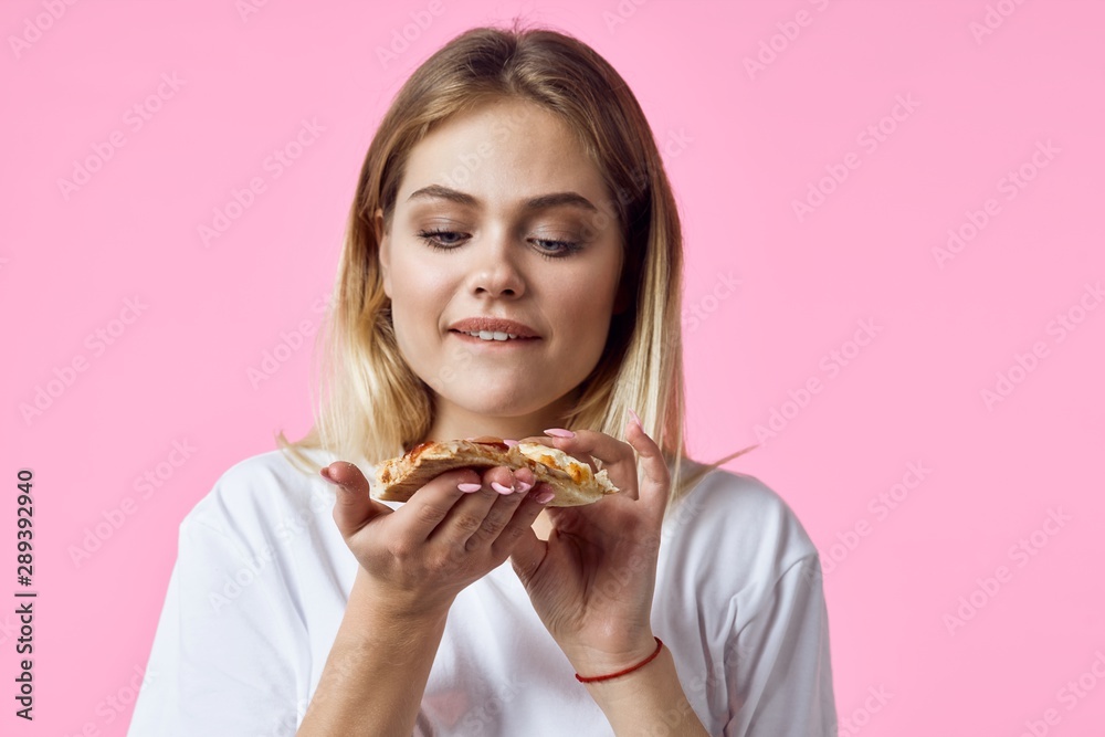 portrait of young woman eating chocolate portrait of young woman eating chocolate