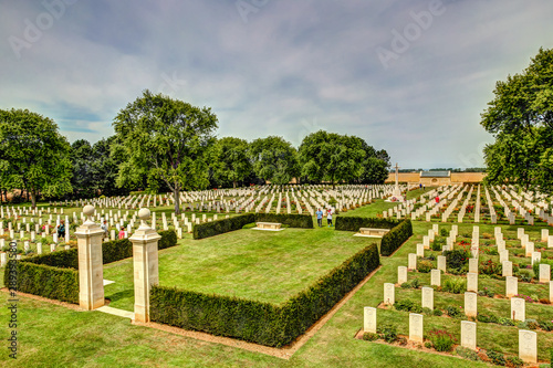 Cemeteries and monuments to Canadian soldiers in Normandy, France,
