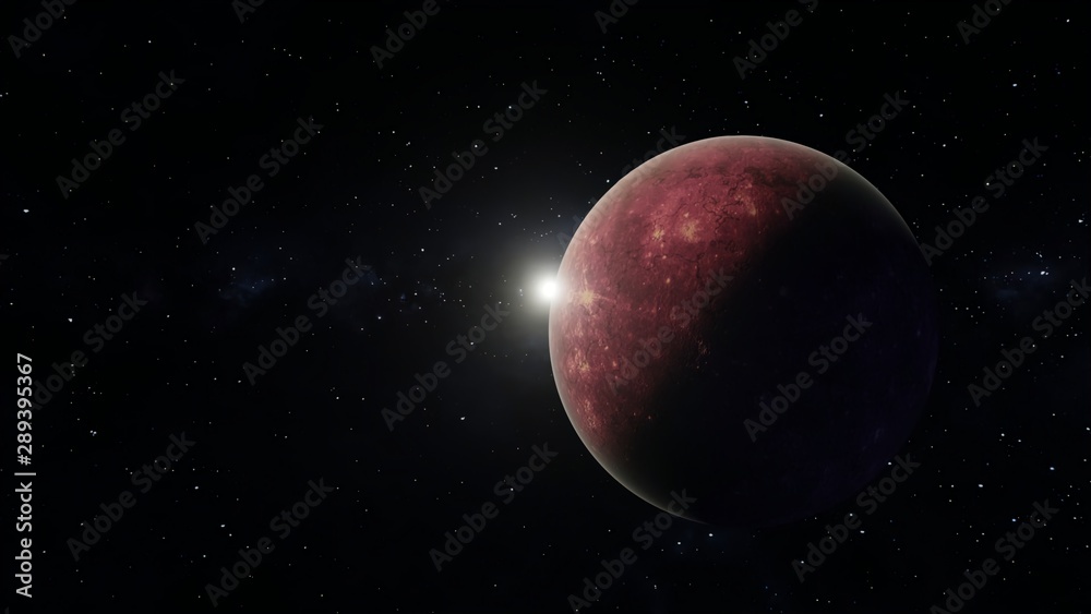 Planet in space Planet in space