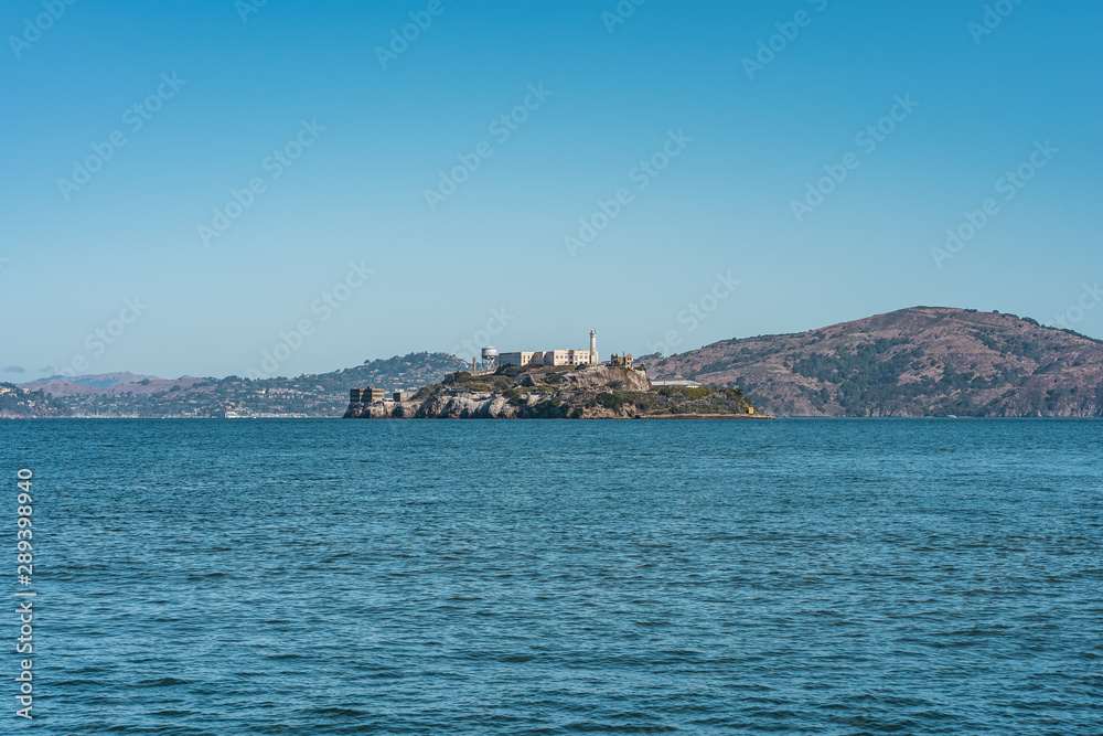 Alcatraz Island High Security Prison in San Francisco Southern California