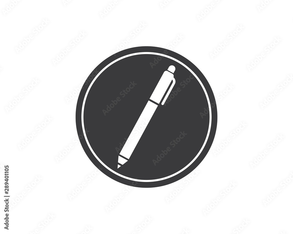 pen icon vector illustration design