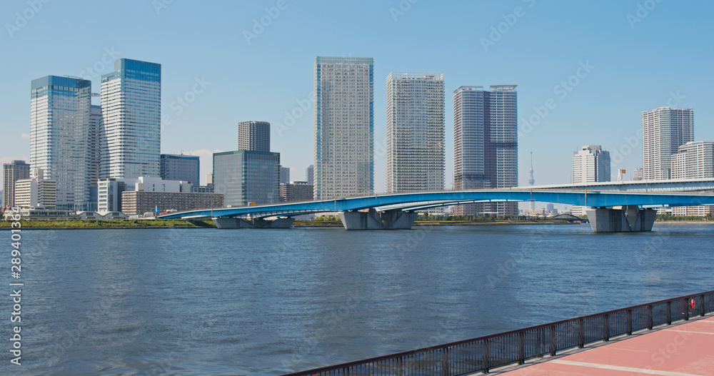 Obraz premium Odaiba Tokyo bay