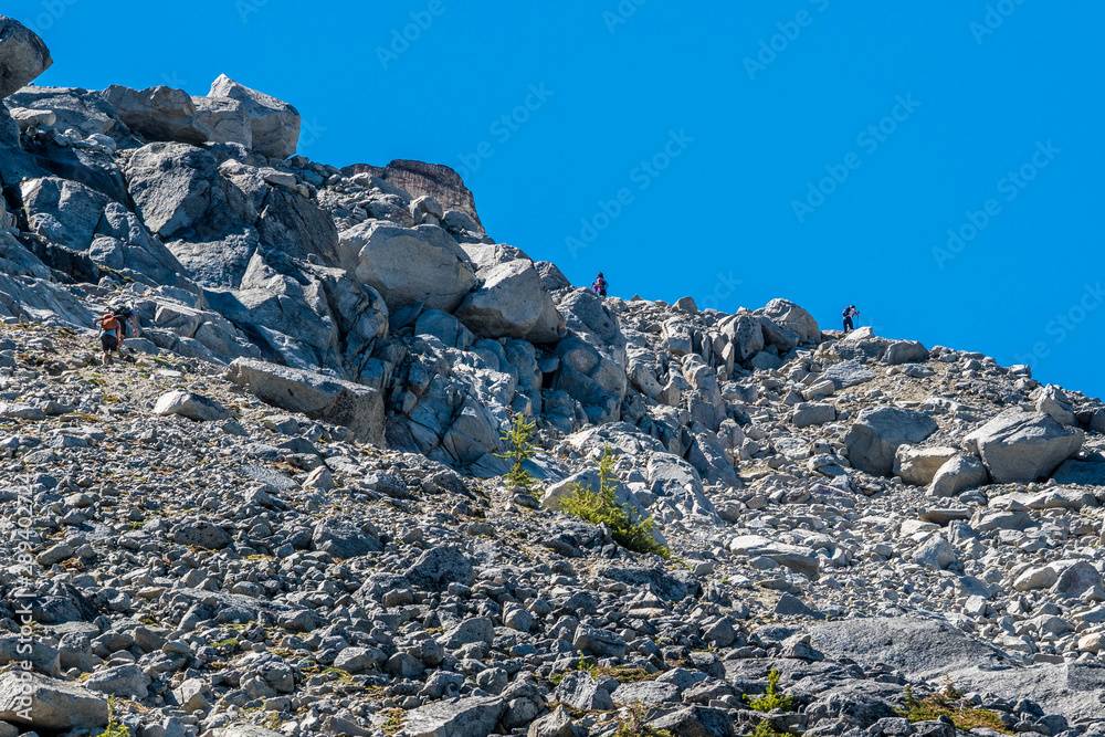Rocky landscape of Alpine Wilderness in North Cascade Mountains Rocky landscape of Alpine Wilderness in North Cascade Mountains