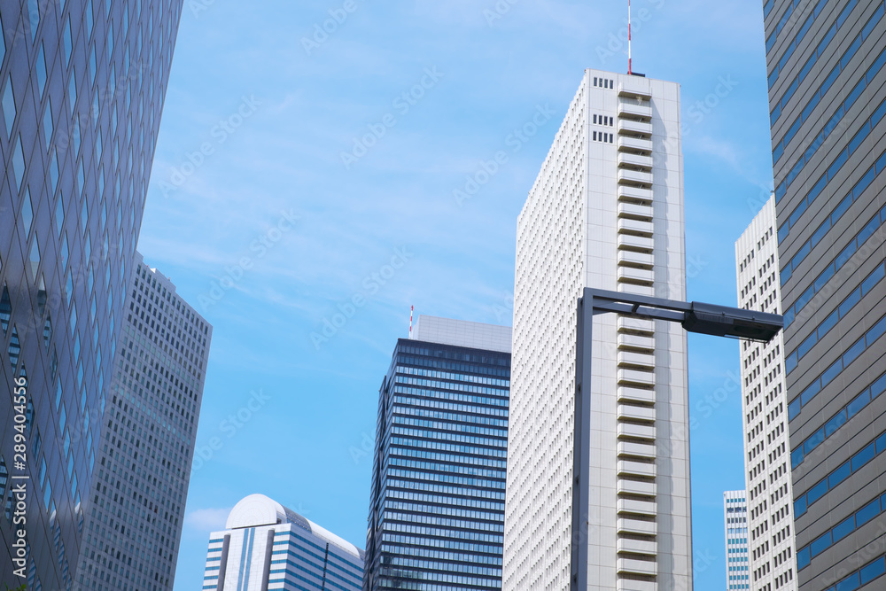 skyscrapers in shinjuku, tokyo, japan