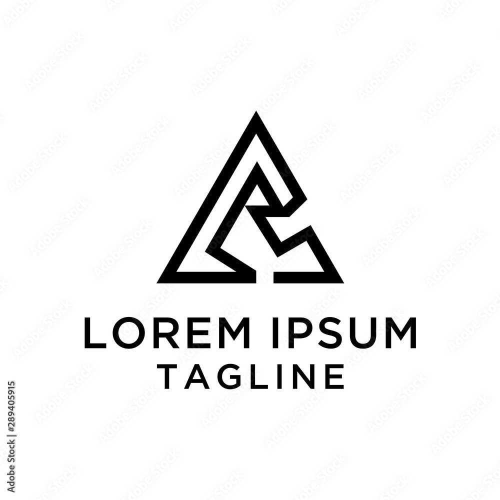 Abstract Initial CL Logo Template Abstract Initial CL Logo Template