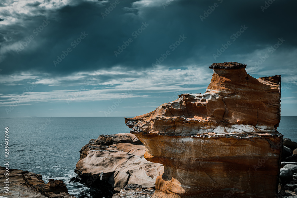 Naklejka premium Coastal Rocks - T&O #5