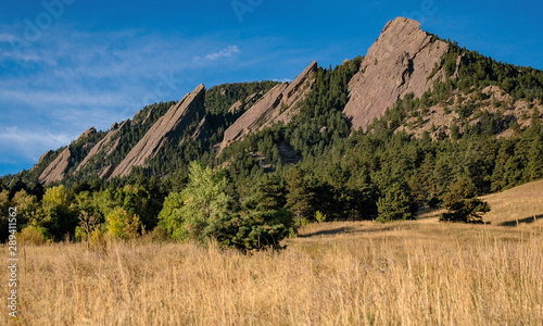 Flatirons in Boulder