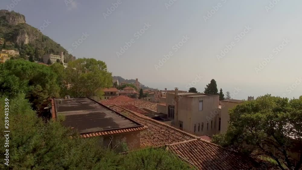 A Breathtaking Aerial Launch from the Balcony Soaring Over Taormina, Italy A Breathtaking Aerial Launch from the Balcony Soaring Over Taormina, Italy