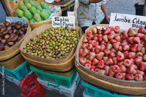 インドネシアの生鮮市場、ジャカルタ