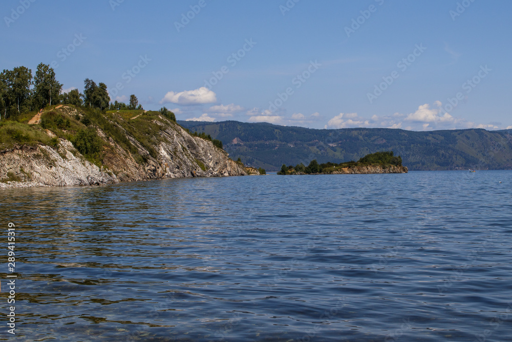 Shamansky Peninsula on Lake Baikal